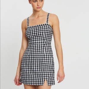 A&F plaid mini dress